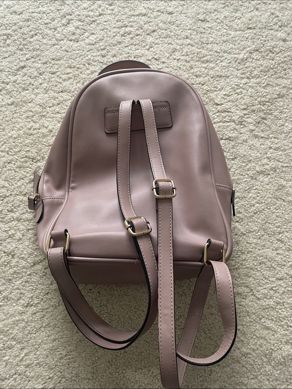Call It Spring Dusty Pink Laser-Cut Mini Backpack - Picture 3 of 3